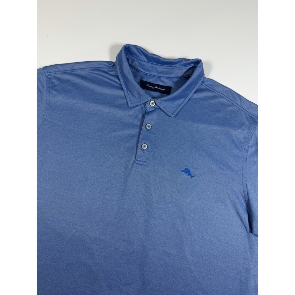 Tommy Bahama On Par Spectator Golf Polo Men's Size 2XL Blue Performance